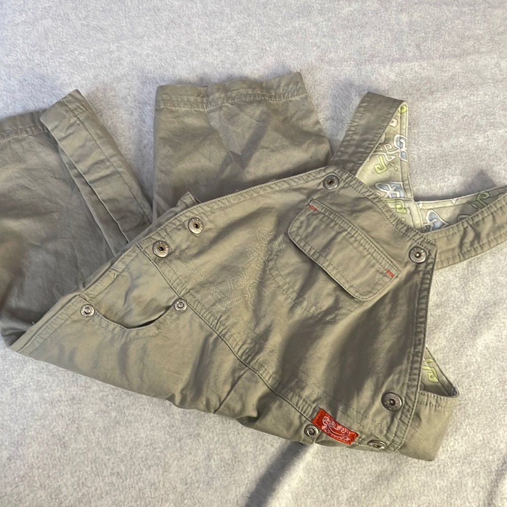 Blue Banana gecko overalls 12m